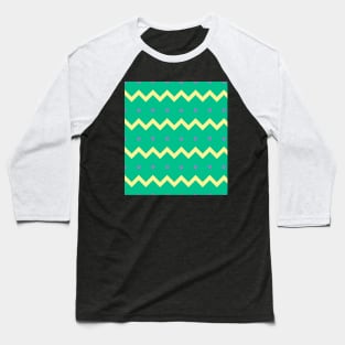 Chevron Pattern 39 Baseball T-Shirt